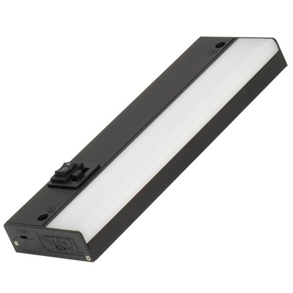 9.5" 5 watt 120 volt CCT Selectable Black LED Bar Light